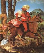 The Knight the Young Girl and Death (mk05) Hans Baldung Grien